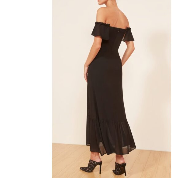 Sale🦋Reformation Butterfly Dress - Black - Picture 3 of 13